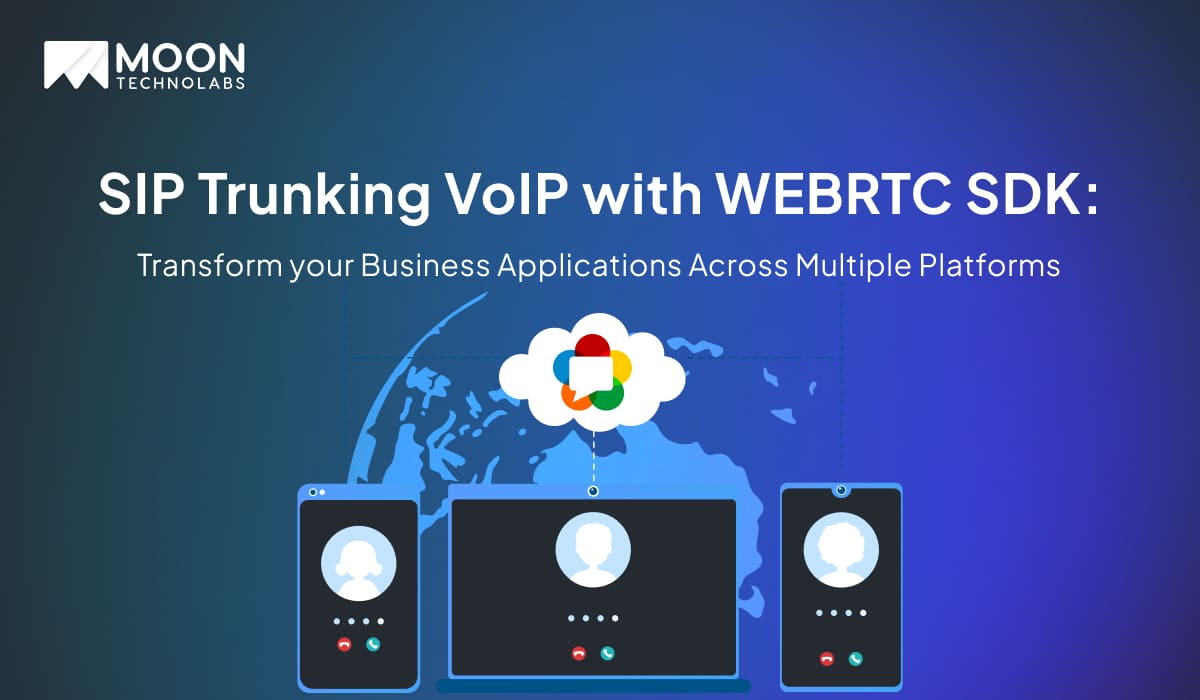 SIP Trunking VoIP with WebRTC SDK